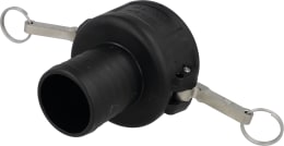 Produktbild: Agrotop Schnellkupplung Kupplung 3, Schlauchstutzen 63 mm Muffe mit Schlauchtülle, Edelstahlhebel, 10452