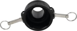 Produktbild: Agrotop Schnellkupplung Kupplung 3, Schlauchstutzen 63 mm Muffe mit Schlauchtülle, Edelstahlhebel, 10452