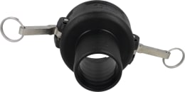 Produktbild: Agrotop Schnellkupplung Kupplung 3, Schlauchstutzen 63 mm Muffe mit Schlauchtülle, Edelstahlhebel, 10452