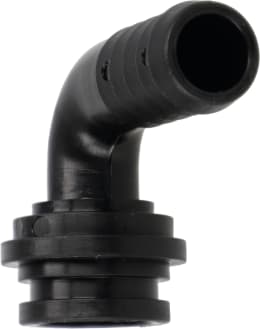 Produktbild: Agrotop Schlauchanschluss Ø Tülle 15 mm 90 ° gebogen, für Überwurfmutter/O-Ring G 1 IG BSP, 10659