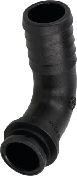 Produktbild: Agrotop Schlauchanschluss Ø Tülle 25 mm 90 ° gebogen, für Überwurfmutter/O-Ring G 1 IG BSP, 10661