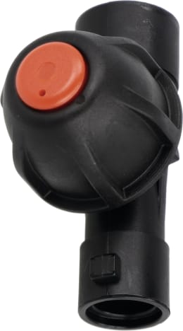 Produktbild: Agrotop Düsenhalter für 1 Düse Bajonett, G 3/8 IG (Eingang), mit Membran-Tropfstopventil, Kunststoff, 005402285