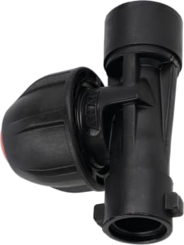 Produktbild: Agrotop Düsenhalter für 1 Düse Bajonett, G 3/8 IG (Eingang), mit Membran-Tropfstopventil, Kunststoff, 005402285