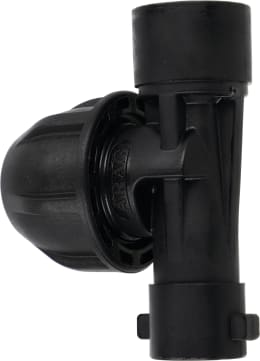 Produktbild: Agrotop Düsenhalter für 1 Düse Bajonett, G 3/8 IG (Eingang), mit Membran-Tropfstopventil, Kunststoff, 005402285