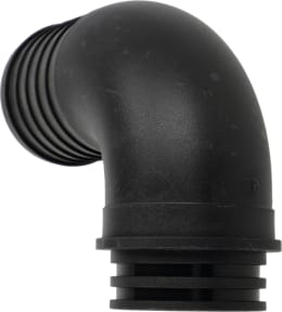Produktbild: Agrotop Schlauchanschluss Ø Tülle 50 mm 90 ° gebogen, für Überwurfmutter/O-Ring G 2 IG BSP, 10674