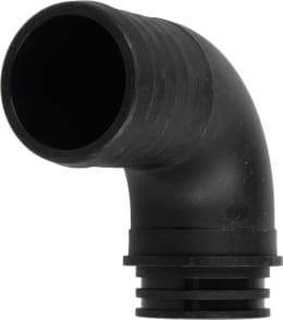 Produktbild: Agrotop Schlauchanschluss Ø Tülle 50 mm 90 ° gebogen, für Überwurfmutter/O-Ring G 2 IG BSP, 10674