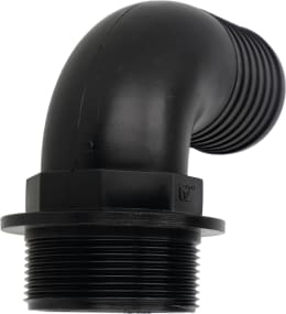 Produktbild: Agrotop Schlauchanschluss G 2 AG BSP Ø Tülle 50 mm 90 ° gebogen, 10638