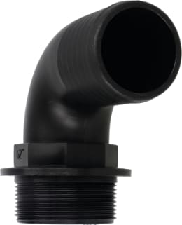 Produktbild: Agrotop Schlauchanschluss G 2 AG BSP Ø Tülle 50 mm 90 ° gebogen, 10638