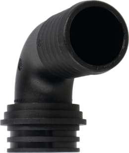Produktbild: Agrotop Schlauchanschluss Ø Tülle 40 mm 90 ° gebogen, für Überwurfmutter/O-Ring G 2 IG BSP, 10672