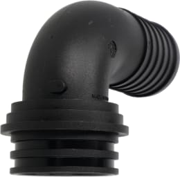 Produktbild: Agrotop Schlauchanschluss Ø Tülle 40 mm 90 ° gebogen, für Überwurfmutter/O-Ring G 2 IG BSP, 10672