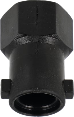 Produktbild: Agrotop Düsenhalter für 1 Düse Bajonett, G 3/8 IG (Eingang), Kunststoff