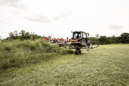 Lifestyle: Massey Ferguson Heuwender MF TD 868 TRC 8,60 m Unterlenker Heck Transportfahrwerk