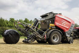 Produktbild: Massey Ferguson Rundballenpresse MF RB 4160 V Xtra Ballen Ø x B 0,90 – 1,60 m x 1,23 m