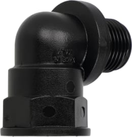 Produktbild: Agrotop Bogen 90 ° G 1/2 IG BSP, G 1/2 AG BSP mit Innen- und Außengewinde (IG/AG), 10702