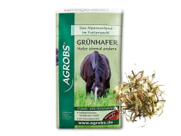 Produktbild: AGROBS Grünhafer stärkearmes Strukturfutter als Kraftfutterersatz und zur Aufwertung der Ration Faser