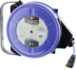 Produktbild: Airpress Schlauchaufroller für Druckluft, selbstaufrollend, Wandmontage