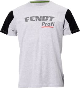Produktbild: Fendt T-Shirt Herren Profi grau-meliert, schwarz