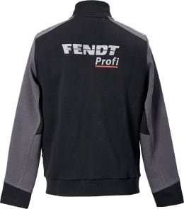 Produktbild: Fendt Sweatjacke Herren Profi blassgrau, nachtgrau