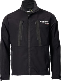 Produktbild: Fendt Stretchjacke Herren Profi schwarz, dunkelgrau