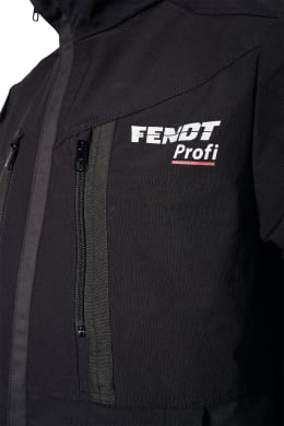 Produktbild: Fendt Stretchjacke Herren Profi schwarz, dunkelgrau