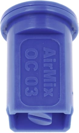 Produktbild: Agrotop Injektor-Exzenter-Flachstrahldüse AirMix® OC, 80-030, blau, POM