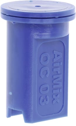Produktbild: Agrotop Injektor-Exzenter-Flachstrahldüse AirMix® OC, 80-030, blau, POM