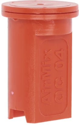 Produktbild: Agrotop Injektor-Exzenter-Flachstrahldüse AirMix® OC, 80-040, rot, POM