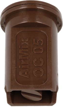 Produktbild: Agrotop Injektor-Exzenter-Flachstrahldüse AirMix® OC, 80-050, braun, POM