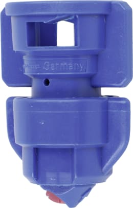 Produktbild: Agrotop Injektor-Doppel-Flachstrahldüse TurboDrop® HiSpeed Standard, 110-030, blau, Kappe Standard, 14042
