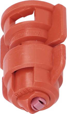 Produktbild: Agrotop Injektor-Doppel-Flachstrahldüse TurboDrop® HiSpeed Standard, 110-040, rot, Kappe Standard, 14043