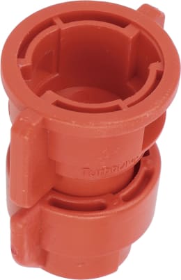 Produktbild: Agrotop Injektor-Doppel-Flachstrahldüse TurboDrop® HiSpeed Standard, 110-040, rot, Kappe Standard, 14043