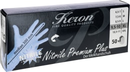 Produktbild: Keron Einmalhandschuhe Nitrile Premium Plus 50 St.