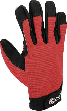 Produktbild: INFACO® Schutzhandschuhe Gr. 10 rechte Hand, rot, GWDSESD10