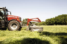 Lifestyle: Massey Ferguson Scheibenmähwerk MF DM 367 FQ 3,62 m Dreipunktanbau, Front