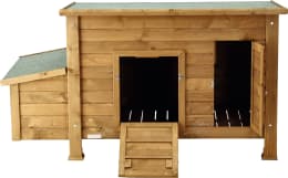Lifestyle: KERBL Hühnerstall Florentina 146 x 74 x 80 cm