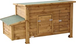 Lifestyle: KERBL Hühnerstall Florentina 146 x 74 x 80 cm