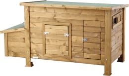 Lifestyle: KERBL Hühnerstall Florentina 146 x 74 x 80 cm