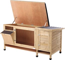 Produktbild: KERBL Kaninchenstall XXL Vario 155 x 76 x 80 cm