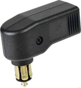 Produktbild: Herth + Buss Stecker 12 – 24 V, 1-polig, geschraubte Zugentlastung