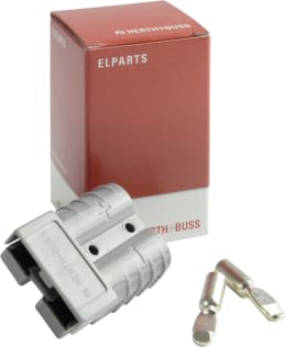 Produktbild: Herth + Buss Steckgehäusesatz, 2-polig, Stecker = Steckdose