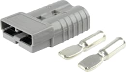 Produktbild: Herth + Buss Steckgehäusesatz 50 – 70 mm², 2-polig, Stecker = Steckdose, 50 390 582