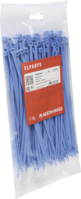 Produktbild: Herth + Buss Kabelbinder 200 x 4,8 mm, farbig, 100 St. Verzahnung innen