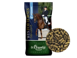 Produktbild: St. Hippolyt WES Sensitive Bodyguard Mineralfutter und Muskelaufbau für Pferde 20 kg Sack