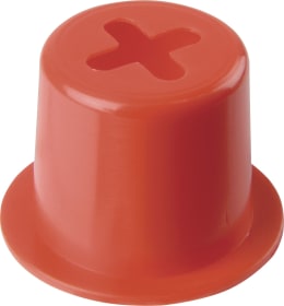 Produktbild: Herth + Buss Schutzkappe für Pluspol Batterie, Ø innen 19,5 mm, rot, 50 281 119