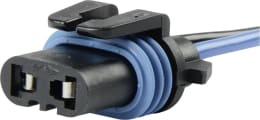 Produktbild: Herth + Buss Stecker mit Kabel, 2-polig, für Lampenfassung Hauptscheinwerfer mit Lampenart HB3, H12