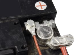 Produktbild: Herth + Buss Zusatzanschluss M 8 x 30 mm mit Anschluss M 6 x 16 mm, für Batteriepolklemme