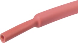 Produktbild: Herth + Buss Schrumpfschlauch 18, 6 x 2 mm, 4 m, Schrumpfrate 3:1, mit Innenkleber, rot, 51 273 230