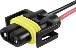 Produktbild: Herth + Buss Stecker mit Kabel, 2-polig, für Lampenfassung Hauptscheinwerfer mit Lampenart H8, H11, H16