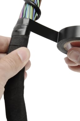 Produktbild: Herth + Buss Isolierband 10 m, 35 x 0,5 mm, schwarz, Polyester
