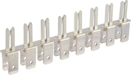 Produktbild: Herth + Buss Sammelschiene ATO 8-polig, Steckbreite 6,3 mm, Steckhöhe 0,8 mm, Flachsteckhülse, 50 251 968